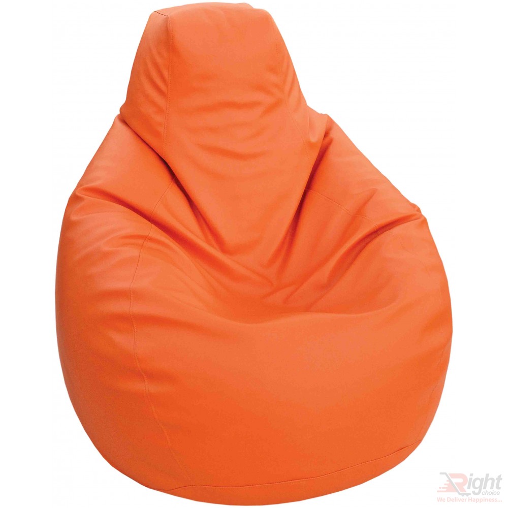 Extra Large Teardrop Bean Bag – Orange