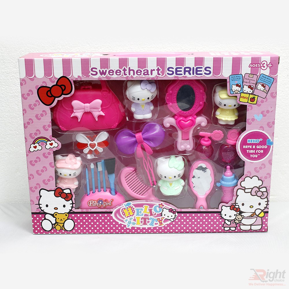 Hello Kitty sweetheart Party Girls Toys Set