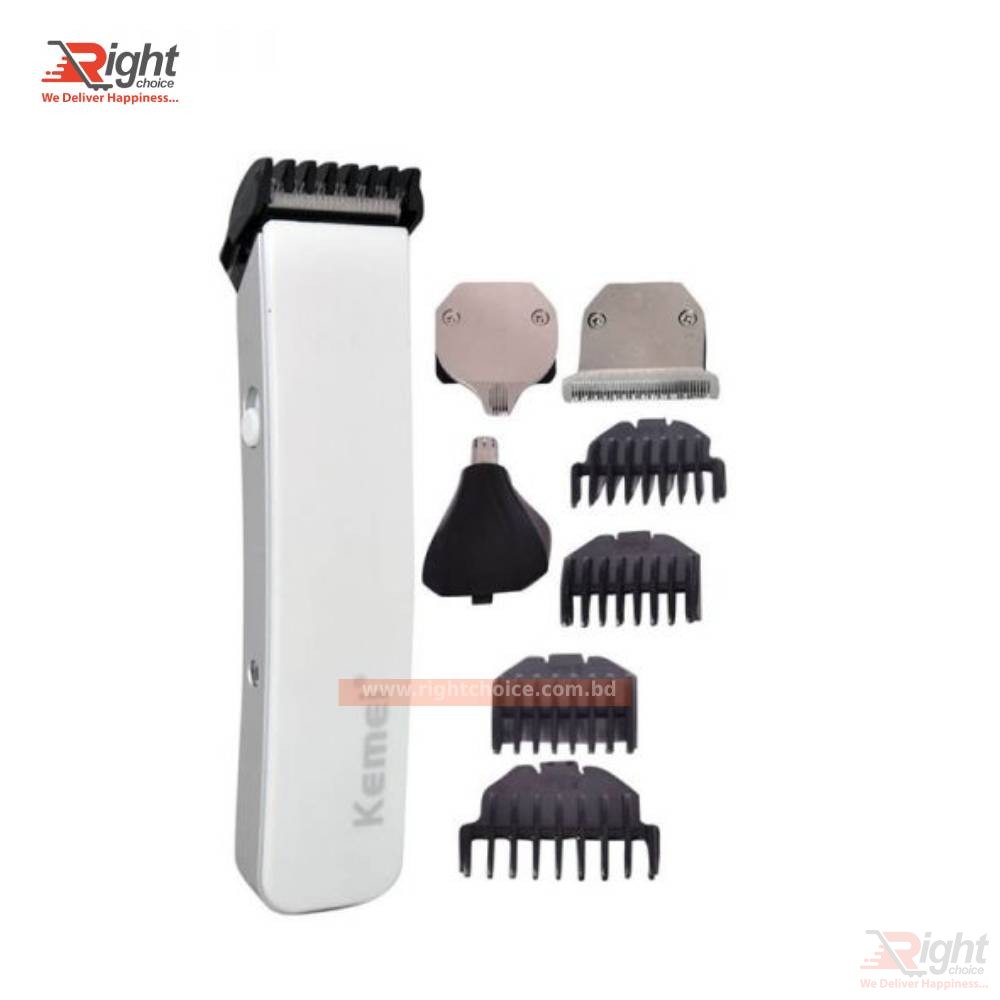 Kemei KM 3580 4 in 1 Rechargeable Trimmer & Shaver
