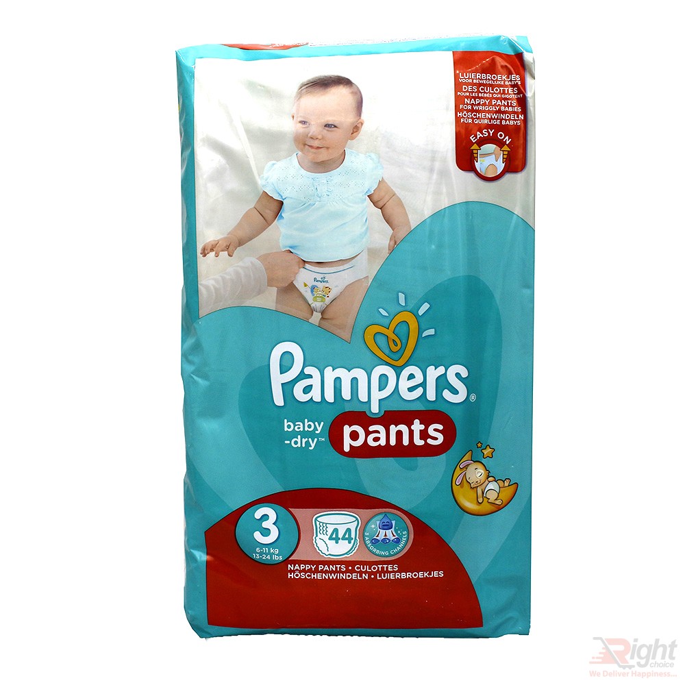 Pampers Baby-Dry Pants Size 3 (S) Weight 6-11kg