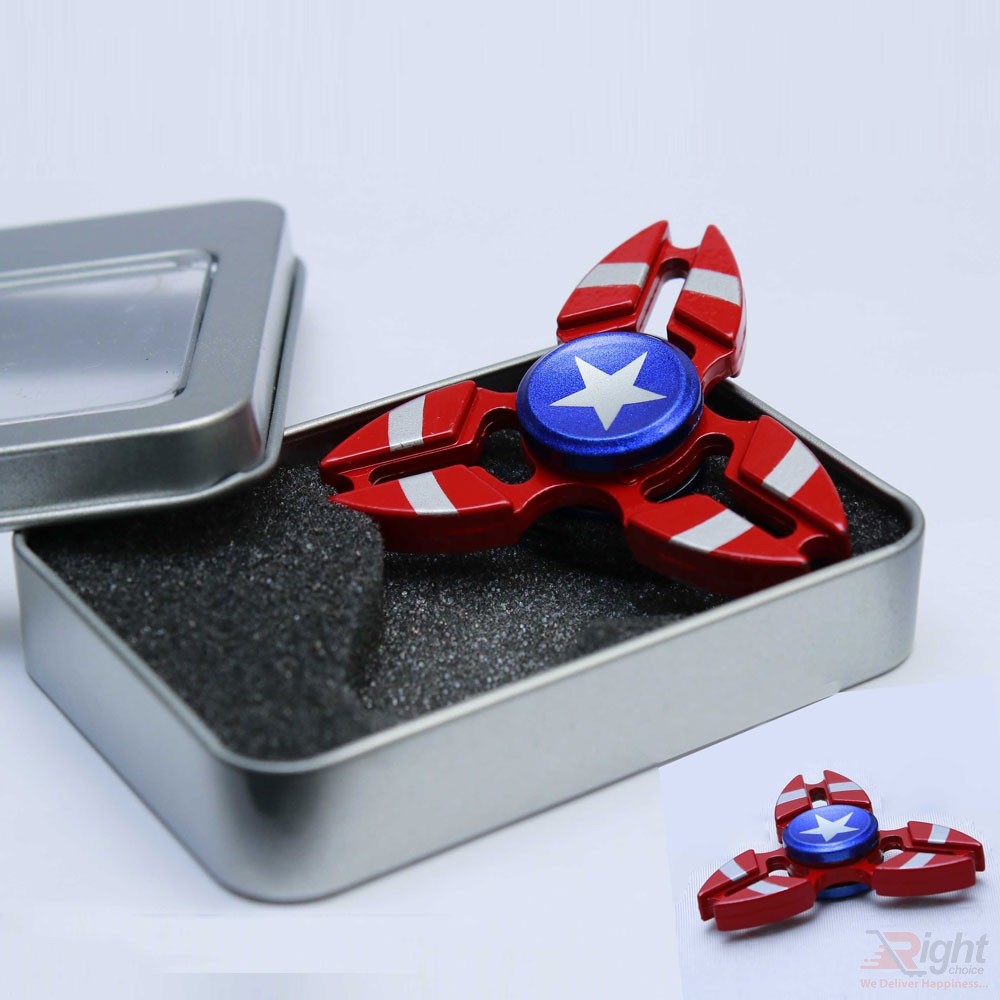 Captain america spinner sales