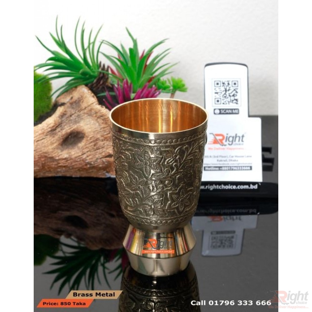 Design Glass by Brass Metal (Pitol)