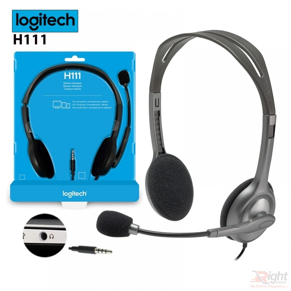 Logitech H111 STEREO Headset 
