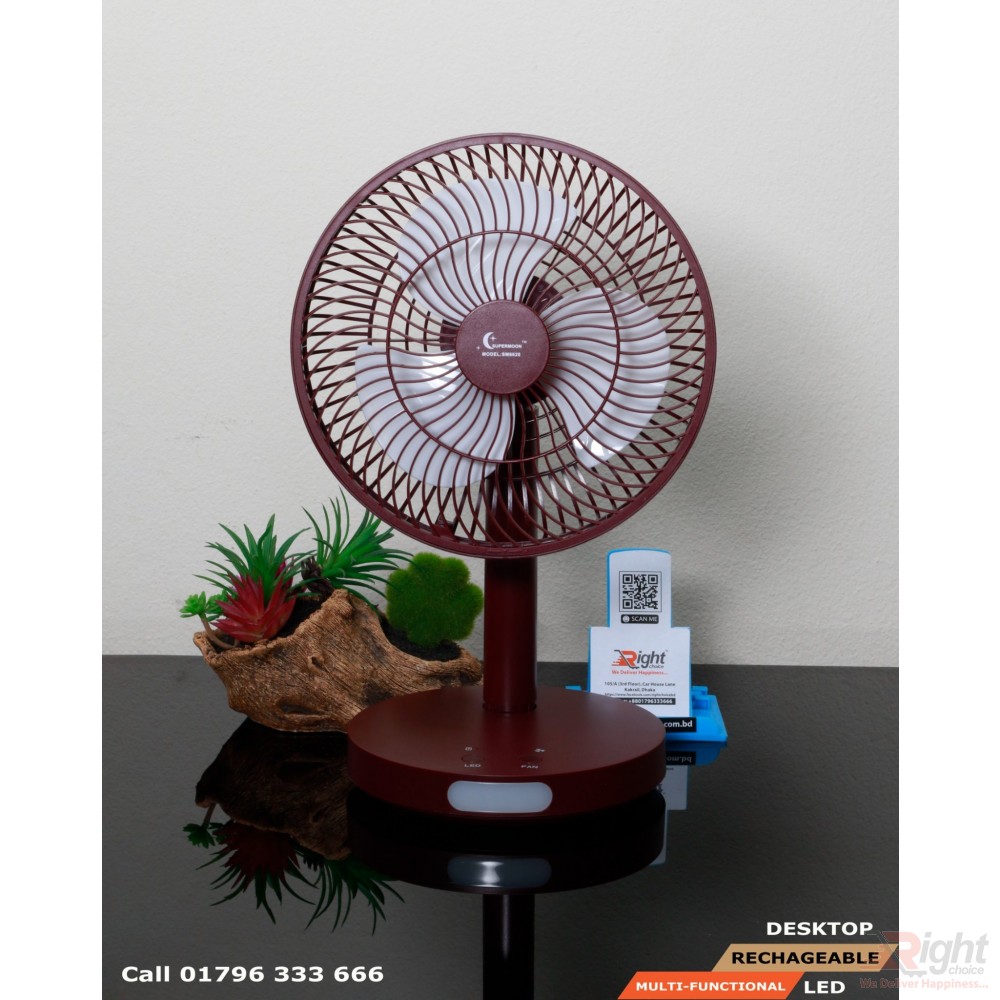 Multi-functional Rechargeable Fan & LED 