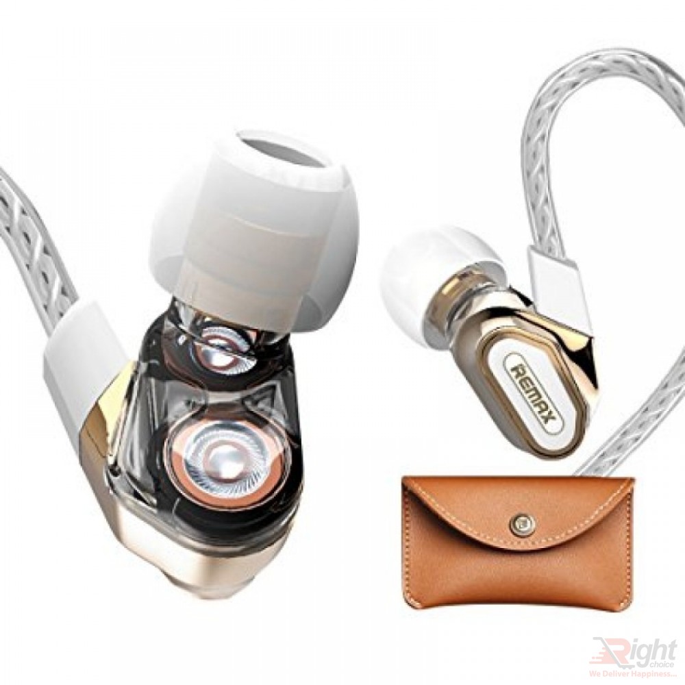 RM-580 DUAL MOVING COLI DYNAMIC DRIVER EARPHONE