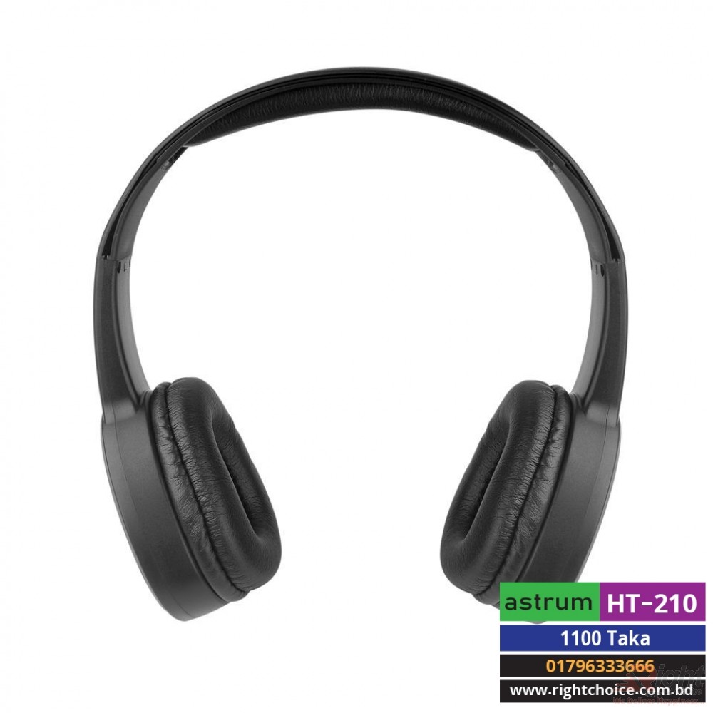Astrum Wireless Over-Ear Foldable Headset HT210