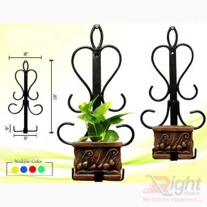 Square shape stand With Indoor Plants 