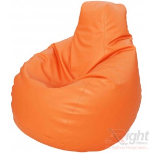 Large Teardrop Bean Bag – Orange
