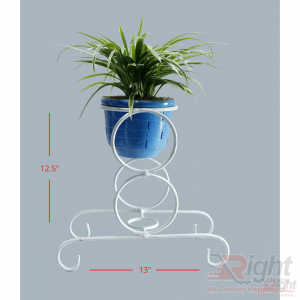 Indoor Tob Stand With Live Plants 