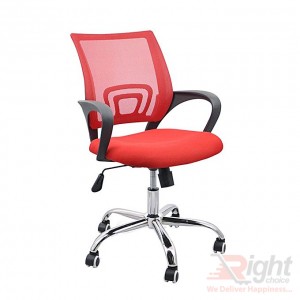 SF-69 SS Swivel Chair - Red