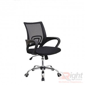 SF-318-SS Swivel Chair - Black