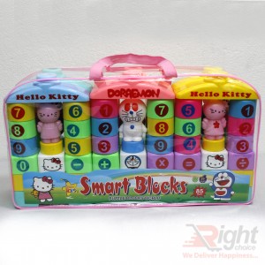 Doraemon and Hello Kitty Smart Puzzle Blocks