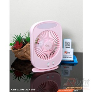 Multi-functional Rechargeable Fan & LED Light