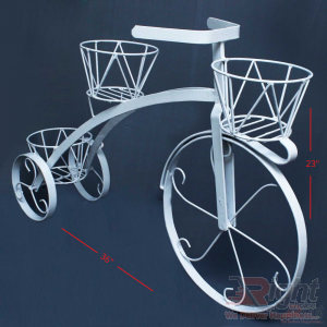 Bicycle shape Stand- White