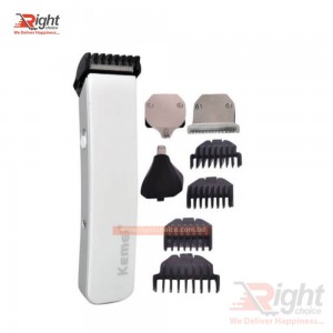 Kemei KM 3580 4 in 1 Rechargeable Trimmer & Shaver