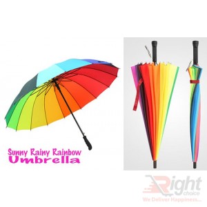 New rainbow Design umbrella