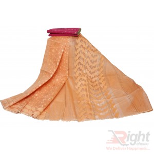 Soft Hand MadeJamdani Saree For Woman 