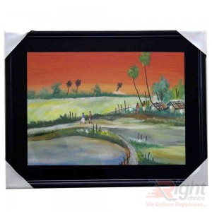 Village River Water Paintings