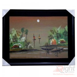 Village River Water Paintings