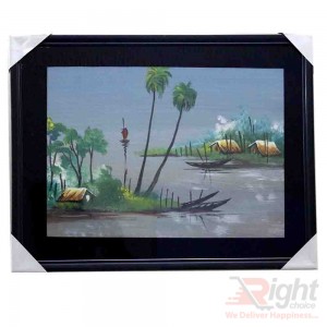 Village River Water Paintings