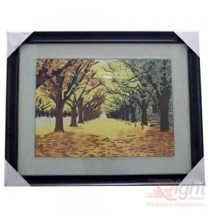 Home Decoration Machine-Made Silk Wall Art Embroidery Paintings
