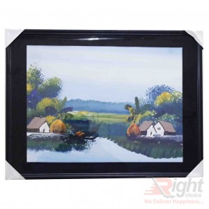 Village River Water Paintings