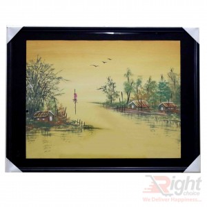 Village River Water Paintings