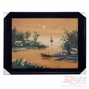 Village River Water Paintings