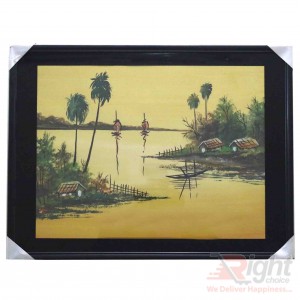 Village River Water Paintings