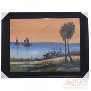 Village River Water Paintings