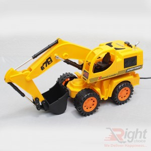 Small Wheel Excavator Toys For Baby Kids