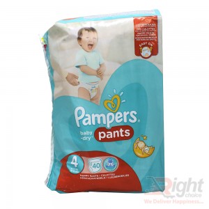Pampers Baby-Dry Pants Size 4 (L) Weight 8-14kg
