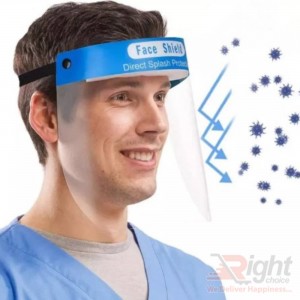 Anti-Droplets And Anti-Fog Proof Face Shield (5 Pcs Combo Set)