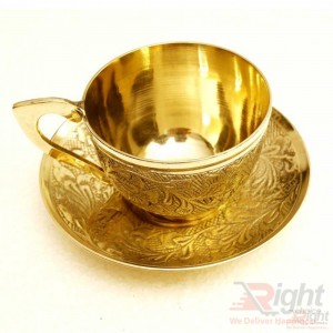 Brass cup set