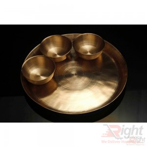 Fully Handmade Kasha Thali Set