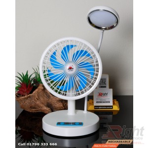 Multi-functional Rechargeable Fan & Light