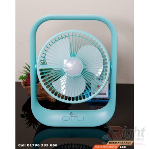 Multi-functional Rechargeable Fan & Light 