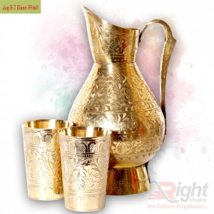 Hand Made Pitol Jug and Glass Set 