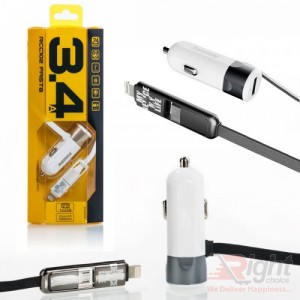 RCC-102 FAST8 3.4A UNIVERSAL HIGH-SPEED USB CAR CHARGER