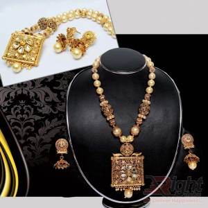 Gold Plated Necklace Set