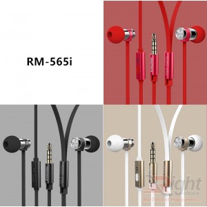 RM-565I STAINLESS STEEL STEREO EARPHONE