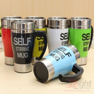 Self Stirring Coffee Mug