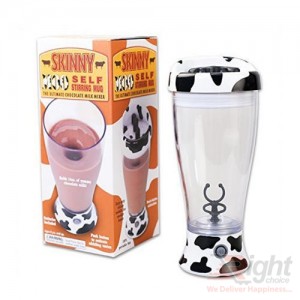 Skinny moo self stirring mug