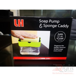 Soap Pump & Sponge Caddy.