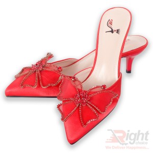  New High heels ladies Red color Shoe 