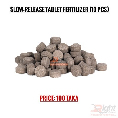 Slow release fertilizer tablet 