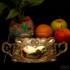 Fruit Bowl with Tow Classic Design Glass exclusive collection in bd