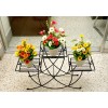 New Design Three tob stand with Artificial Flowers 